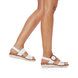 Remonte Comfortable Sandals - WHITE LEATHER - R6853-80 PARIBUCK