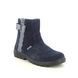 Ricosta Girls Boots - Navy suede - 7700802/170 ALISA TEX BOW