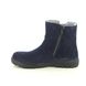 Ricosta Girls Boots - Navy suede - 7700802/170 ALISA TEX BOW