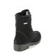 Ricosta Girls Boots - Black suede - 7220200/092 DISERA LACE TEX