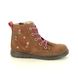 Ricosta Toddler Girls Boots - Tan suede - 2500902/260 ISI TEX ZIP