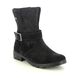 Ricosta Girls Boots - Black Suede - 7200802/095 RANKA  TEX