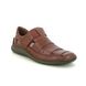 Rieker Sandals - Brown leather - 05278-24 STEFAS 1