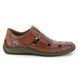 Rieker Sandals - Brown leather - 05278-24 STEFAS 1