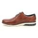 Rieker Comfort Shoes - Tan Leather - 14402-24 BUGGI