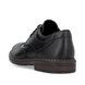 Rieker Brogues - Black leather - 17620-00 BATTY WING