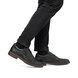 Rieker Brogues - Black leather - 17620-00 BATTY WING