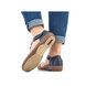 Rieker Closed Toe Sandals - Navy Tan - M1655-14 VALLWEAVE 2