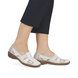 Rieker Comfort Slip On Shoes - White - 41385-80 DORIC