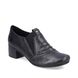 Rieker Shoe-boots - Black leather - 41657-00 SARJANA