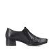 Rieker Shoe-boots - Black leather - 41657-00 SARJANA