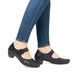 Rieker Mary Jane Shoes - Black leather - 41756-00 SARMILL