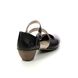 Rieker Mary Jane Shoes - Black leather - 41780-00 SARMILL OPEN