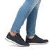 Rieker Comfort Shoes - Navy Leather - 11903-14 SLOWZIP