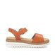 Remonte Wedge Sandals - Orange Leather - D0Q52-38 BILY   FLATFORM