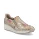 Rieker Comfort Slip On Shoes - Beige Floral - 48761-90 BOCCIAGOO