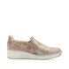 Rieker Comfort Slip On Shoes - Beige Floral - 48761-90 BOCCIAGOO