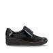 Rieker Comfort Slip On Shoes - Black patent - 487C0-00 BOCCIVEL