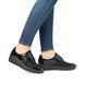 Rieker Comfort Slip On Shoes - Black patent - 487C0-00 BOCCIVEL