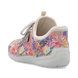 Rieker Lacing Shoes - Pink Floral - 52567-90 FUNZI READY