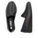 Rieker Comfort Slip On Shoes - Black - 53752-00 BOCCILOAF