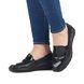 Rieker Comfort Slip On Shoes - Black Patent Leather - 53785-00 BOCCILOAF