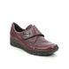 Rieker Comfort Slip On Shoes - Wine - 537C0-35 BOCCISVEL