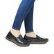 Rieker Loafers - Teal Croc - 58960-90 HOLLYLOAF