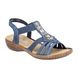 Rieker Comfortable Sandals - Denim blue - 60800-14 REGICHIME