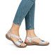 Rieker Comfortable Sandals - Silver Glitz - 60880-90 REGINELDA