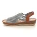 Rieker Comfortable Sandals - Denim Tan - 61359-14 PERIKORSLI