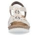 Rieker Wedge Sandals - Light Gold - 619B2-60 HYFAWNTI