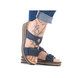 Rieker Slide Sandals - Navy - 62936-14 LOTUR TUVEL