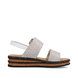 Rieker Flat Sandals - Off White - 62950-80 LOTUR SLIM