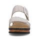 Rieker Flat Sandals - Off White - 62950-80 LOTUR SLIM