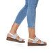 Rieker Flat Sandals - Off White - 62950-80 LOTUR SLIM