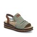 Rieker Flat Sandals - Sage Tan - 62962-52 LOTUR KORSLI