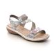 Rieker Comfortable Sandals - WHITE  - 659C7-91 TITILATER