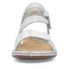 Rieker Comfortable Sandals - Silver Glitz - 659C7-93 TITILATER