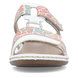 Rieker Slide Sandals - White Multi - 659X6-91 TITILEVE