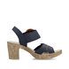 Rieker Heeled Sandals - Navy - 66876-14 FANTAS YVEL