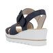 Rieker Wedge Sandals - Navy - 67463-14 MONTCROSS