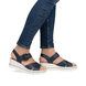 Rieker Wedge Sandals - Navy - 67463-14 MONTCROSS