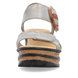 Rieker Wedge Sandals - Light Gold - 68176-40 HITUR