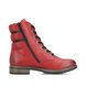 Rieker Lace Up Boots - Red - 72212-35 PEERZIP