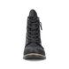 Rieker Lace Up Boots - Black - 72221-00 PEERZIP