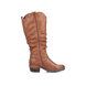 Rieker Knee-high Boots - Tan - 93670-24 BERNALO TEX