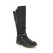 Rieker Knee-high Boots - Black - 94789-00 FRESCA TEX