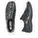 Rieker Comfort Slip On Shoes - Black croc - L1751-02 CELIA 72