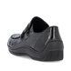 Rieker Comfort Slip On Shoes - Black croc - L1751-02 CELIA 72